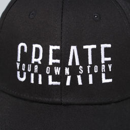 Кепка детская для мальчика Create, цвет чёрный, р-р 52-54, 5-7 лет