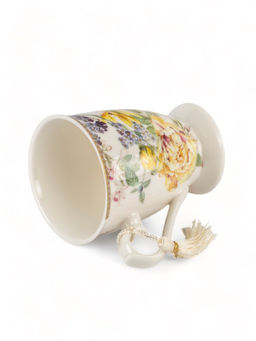 Кружка классик ЖЕЛТЫЕ РОЗЫ 320мл - SIJ фото 3