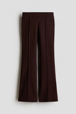 Leggings acampanados en punto roma