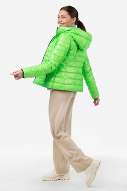 04-2883 Куртка женская демисезонная (G-loft 100) двусторонняя - El podio фото 2