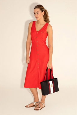 Женская темно-синяя сумка через плечо Неожиданная скидка в корзине