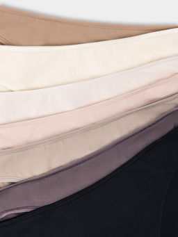 Трусы слипы женские в наборе, 7 шт