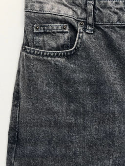 Джинсы wide leg с высокой посадкой / Zarina  фото 4