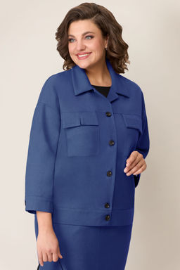 Костюм VOLNA 1309 синий джинсовый  фото 2