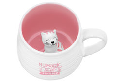Кружка 380 мл 13,5*10*8,3 см Котик