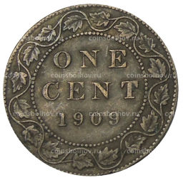 1 цент 1909 года Канада
