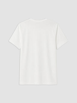 Bisiklet Yaka ?i?ek Bask?l? K?z ?ocuk Ti??rt