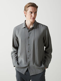 Regular Fit Uzun Kollu Erkek G?mlek