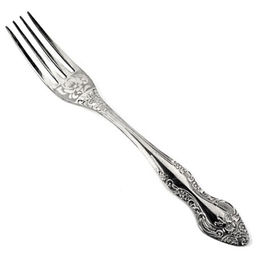 "Тройка" Вилка столовая из нержавеющей стали 19,5см, художественная роспись (Россия)