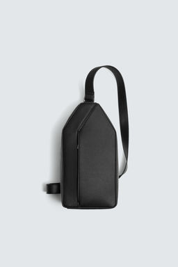BANDOLERA VERTICAL TEXTURA / Negro - Zara фото 4