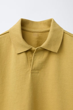 PLAIN SWEATSHIRT POLO SHIRT - Zara фото 9