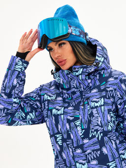 Женская горнолыжная сноубордическая куртка Alpha Endless Ultra Chaleur SNB 423/316_5 Разноцветный  фото 6