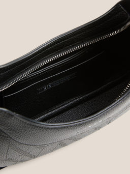 Женская сумка через плечо ARMANI EXCHANGE WAVE TRAFORO Артикул 4368396, черный  фото 4