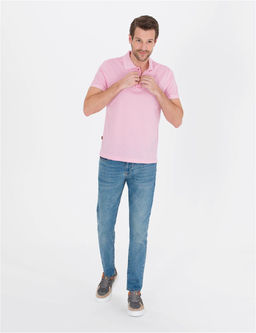 Pembe Slim Fit Polo Yaka Merserize Ti__rt - Pierre cardin фото 4
