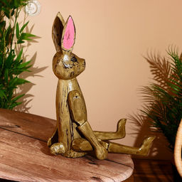 Сувенир «Заяц», висячие лапки, 70 см, дерево