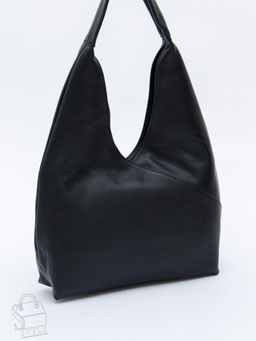 Сумка женская кожаная 5971Q black Polina&Eiterou  в Новосибирске