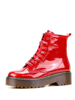 Ботинки EDART 320.astra22 m.red-lacq/шерсть