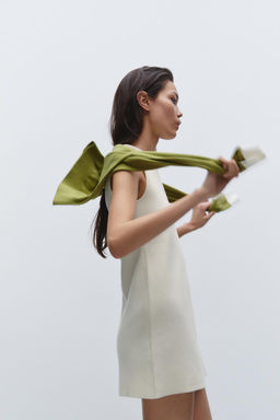 SHORT PLAIN KNIT DRESS - Zara фото 3