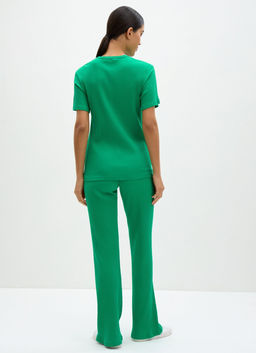 Conso/PT 240496 - green Комплект женский (брюки, футболка)