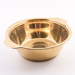 Дуршлаг 25 см Mayer&Boch золотой (х100) 40726