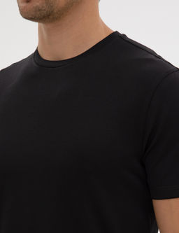 Siyah Slim Fit Basic Ti__rt - Pierre cardin фото 7