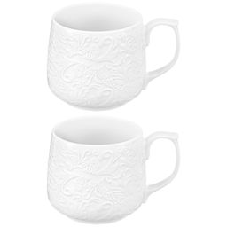 Набор кружек 2 пр. 500 мл 13,5*10*9 см "Лоза", фарфор