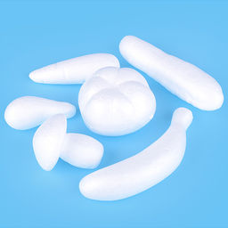 Набор заготовок для декорирования "Овощи фрукты" из пенополистирола