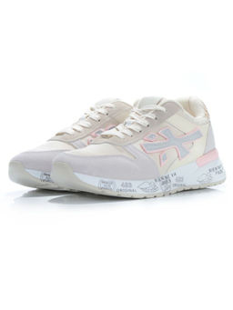 05-6026-203 BEIGE/GRAY Кроссовки женские (искусственные материалы)