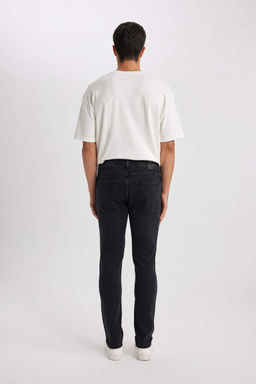 Джинсовые брюки скинни Wiser Carlo очень узкого кроя с нормальной талией и очень узкими штанинами - Defacto фото 7