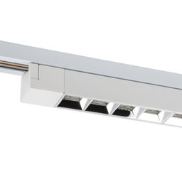 ULB-Q282 30W/4000K WHITE Светильник-прожектор светодиодный трековый. Линейный. 2500 Лм. Белый свет (4000К). Корпус белый. ТМ Volpe