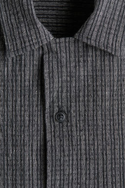 Camisa resort en mezcla de lino Regular Fit - H&m фото 3