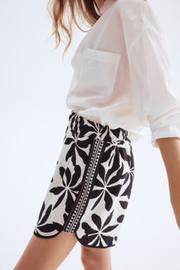 Pantal?n corto de lyocell - H&m фото 4
