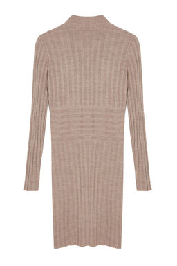 Vizon Mini Triko Dik Yaka Elbise TWOAW22EL0021 - Trendyolmilla фото 9