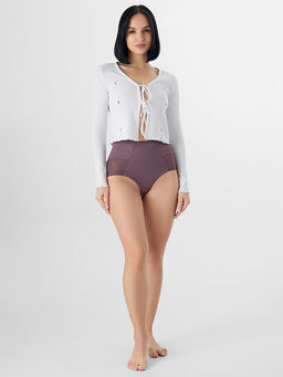 Цена за 2 штуки! Трусы макси женские фиолетовые - Mark formelle фото 6