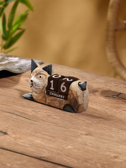 Вечный календарь Кошка, 1346.5 см, дерево - Simaland фото 3