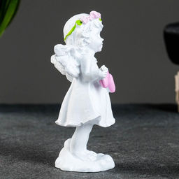 Фигура Ангел с тремя сердцами 4.5?5.8?12 см