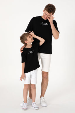 Футболка мужская U.S. Polo Assn черная хлопок  фото 15