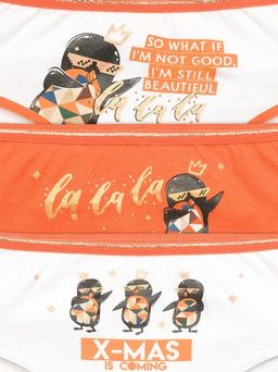 GULB3871(3шт. в упаковке) трусы для девочек