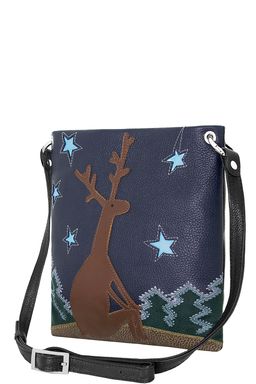 Сумка с аппликацией ЛИКВИДАЦИЯ КОЛЛЕКЦИИ ДС-144-120 черный