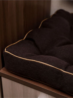 Подушка в прихожую на банкетку и скамейку PPR 80х40, Рогожка "Iris" премиум класса, Bio-Line