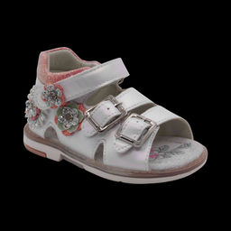 Сандалии BV1064-1-1 серебро