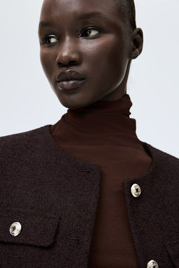 Chaqueta en tejido texturizado - H&m фото 2