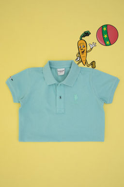 Erkek _ocuk Su Ye_ili Basic Ti__rt Sepette S_rpriz _ndirim