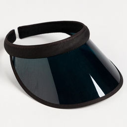 Козырёк женский MINAKU, чёрный, размер 56-58