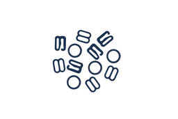 BLITZ CRR-10 набор фурнитуры металл 10 мм 5 х 12 шт 12 темно-синий