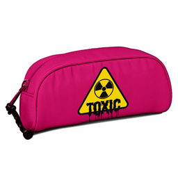 Пенал школьный Феникс+, арт.68426/ 30 ТОКСИК (без наполнения, 20х8х5 см, полиэстер, молния, шелкогра