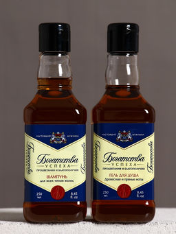 Подарочный набор Лучшему, гель для душа и шампунь для волос виски, 2?250 мл, Чистое счастье