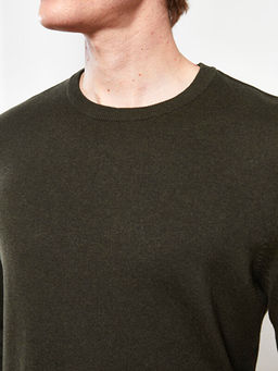 Bisiklet Yaka Erkek Triko Kazak