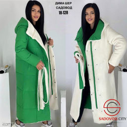 Женская куртка с капюшоном двусторонняя - Bruno фото 2