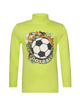 Джемперводолазка салатовая рисунком мяч